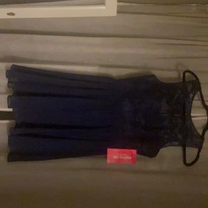 Navy blue dress